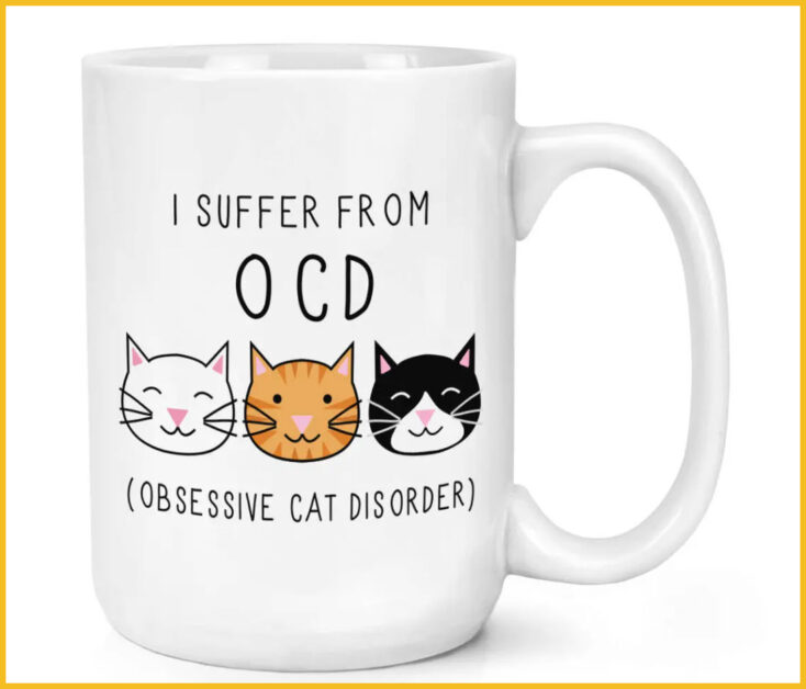 Cat coffee mug